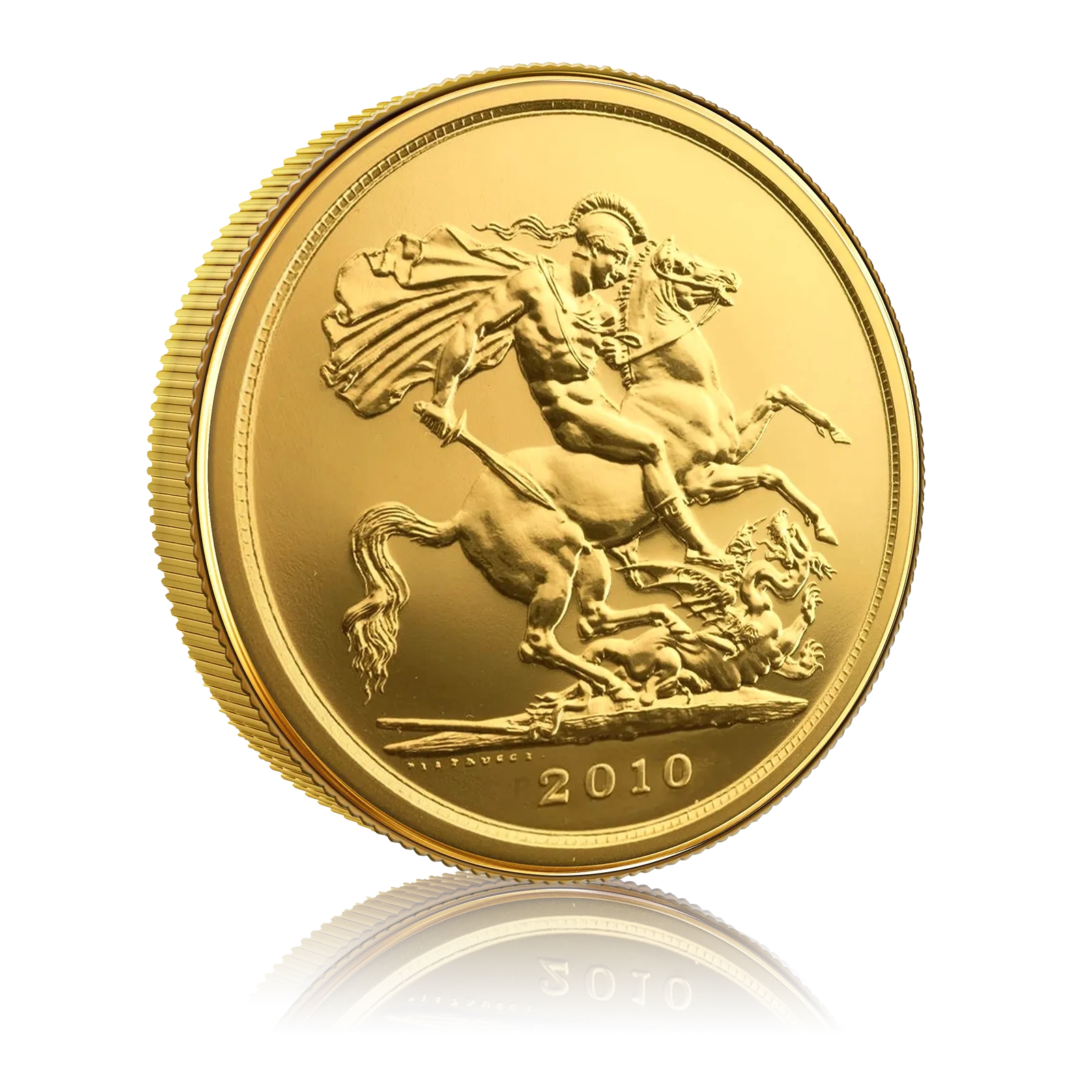 Gold Proof Quintuple Sovereign (2010) 4